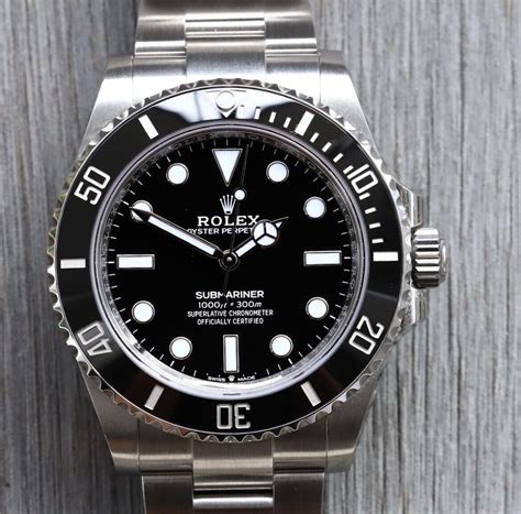 rolex submariner no date ceramic|2022 Rolex Submariner Date 41mm.